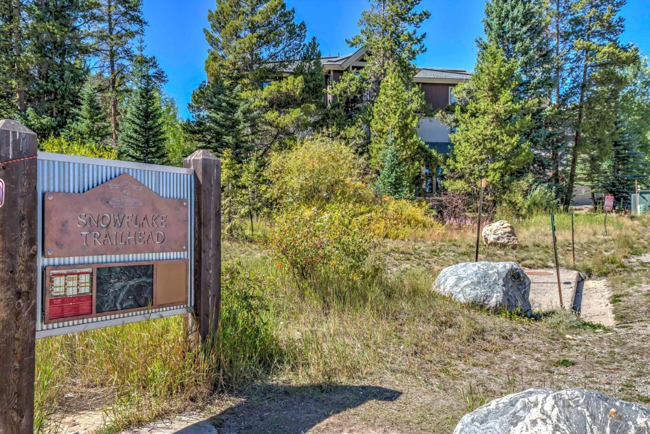 Breck Studio With Hot Tub Access, Walk To Main St! Breckenridge Exterior photo