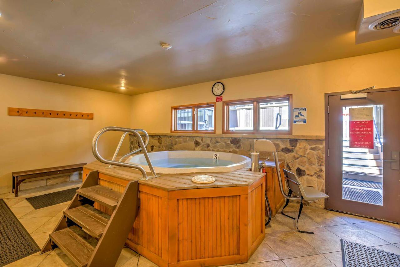 Breck Studio With Hot Tub Access, Walk To Main St! Breckenridge Exterior photo